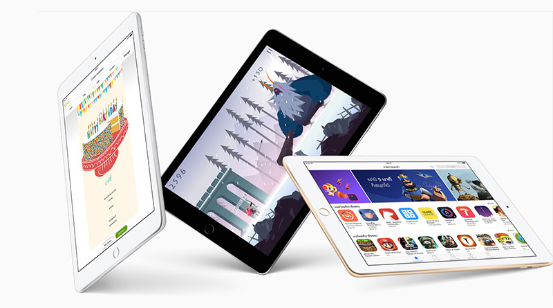 ใหม่ iPad 2017 หน้าจอ 9.7 นิ้ว ความจุ 32GB ราคา 12,500 บาท